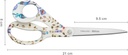 Fiskars X Iittala Taika Universalschere 21 cm, Taika Weiß