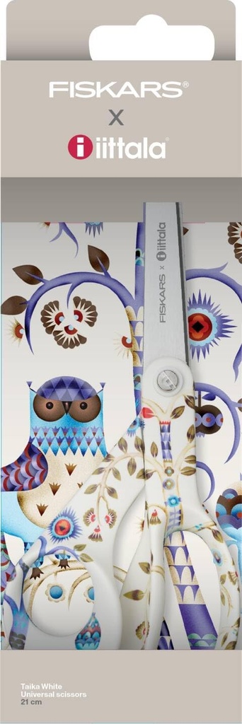 Fiskars X Iittala Taika Universalschere 21 cm, Taika Weiß