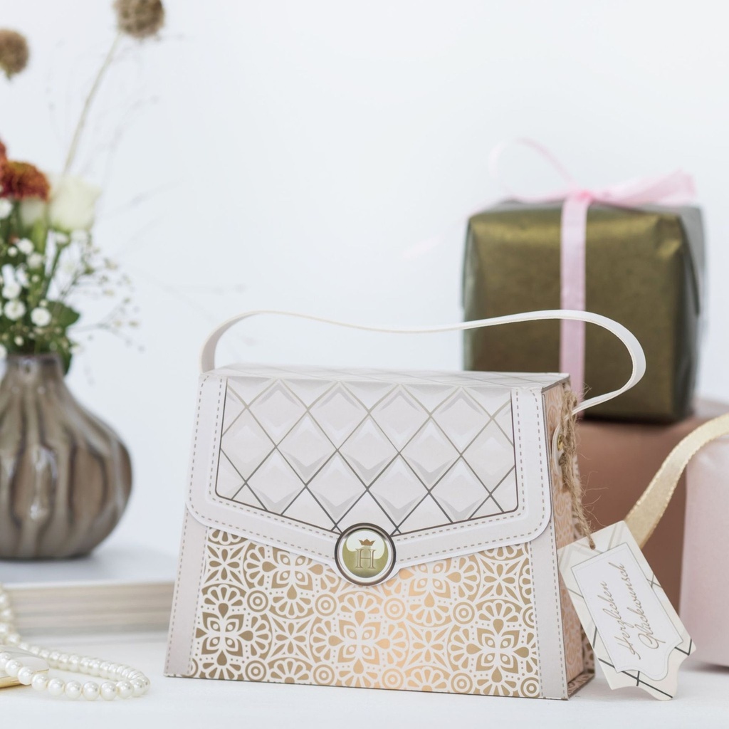 Geschenk-Taschen, Herzlichen Glückwunsch (6 Stk.)