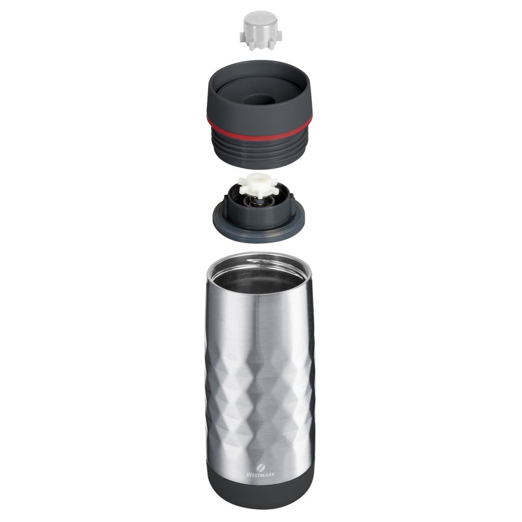 Thermo-Becher »Viva«, 400 ml, silber