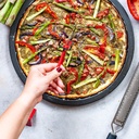 9 Pizzaschneider »Fuentez«, gelb, grün, rot, im Display