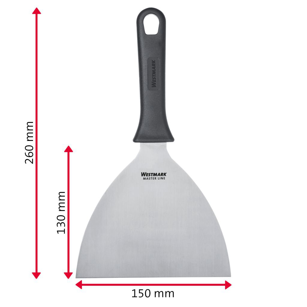 Schaber/Kratzer »Master Line«, 13 x 15 cm, gerade, starr