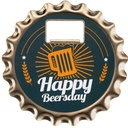 Set-Bieröffner/Untersetzer, 24 Stück, sortiert 