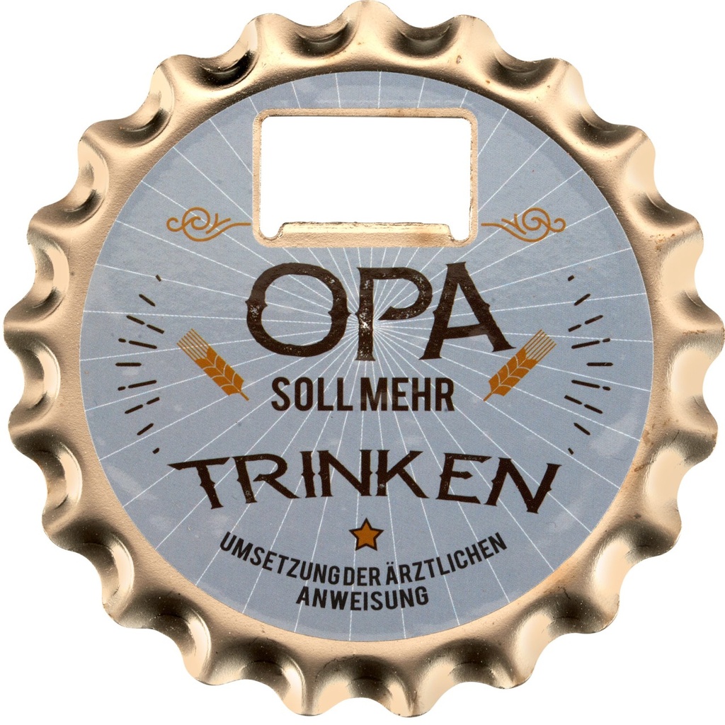 Set-Bieröffner/Untersetzer, 24 Stück, sortiert 