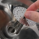 Flaschentrichter mit Sieb