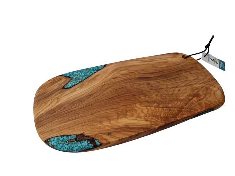 Servier- und Schneidbrett Türkis