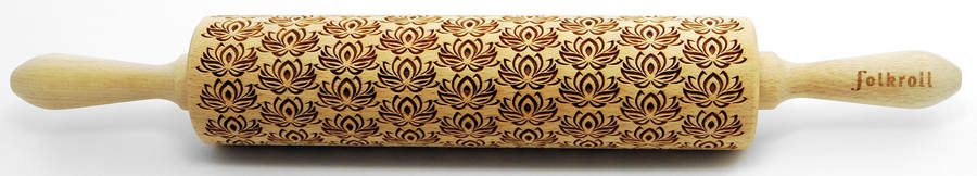 Nudelholz Lotusblume