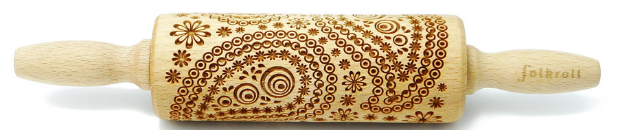 Nudelholz Paisley