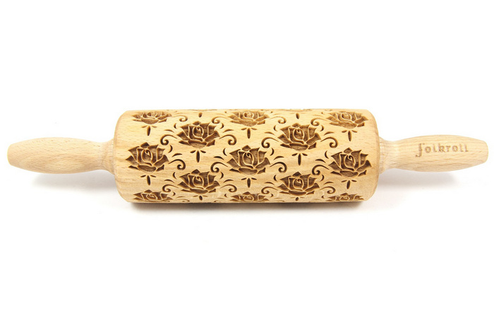 Nudelholz Rose