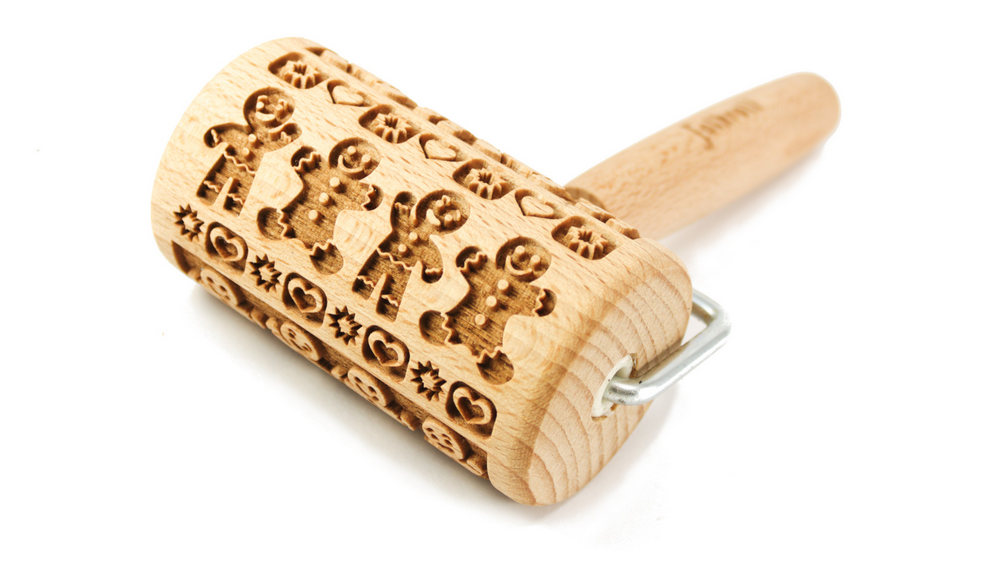 Nudelholz Lebkuchenmann