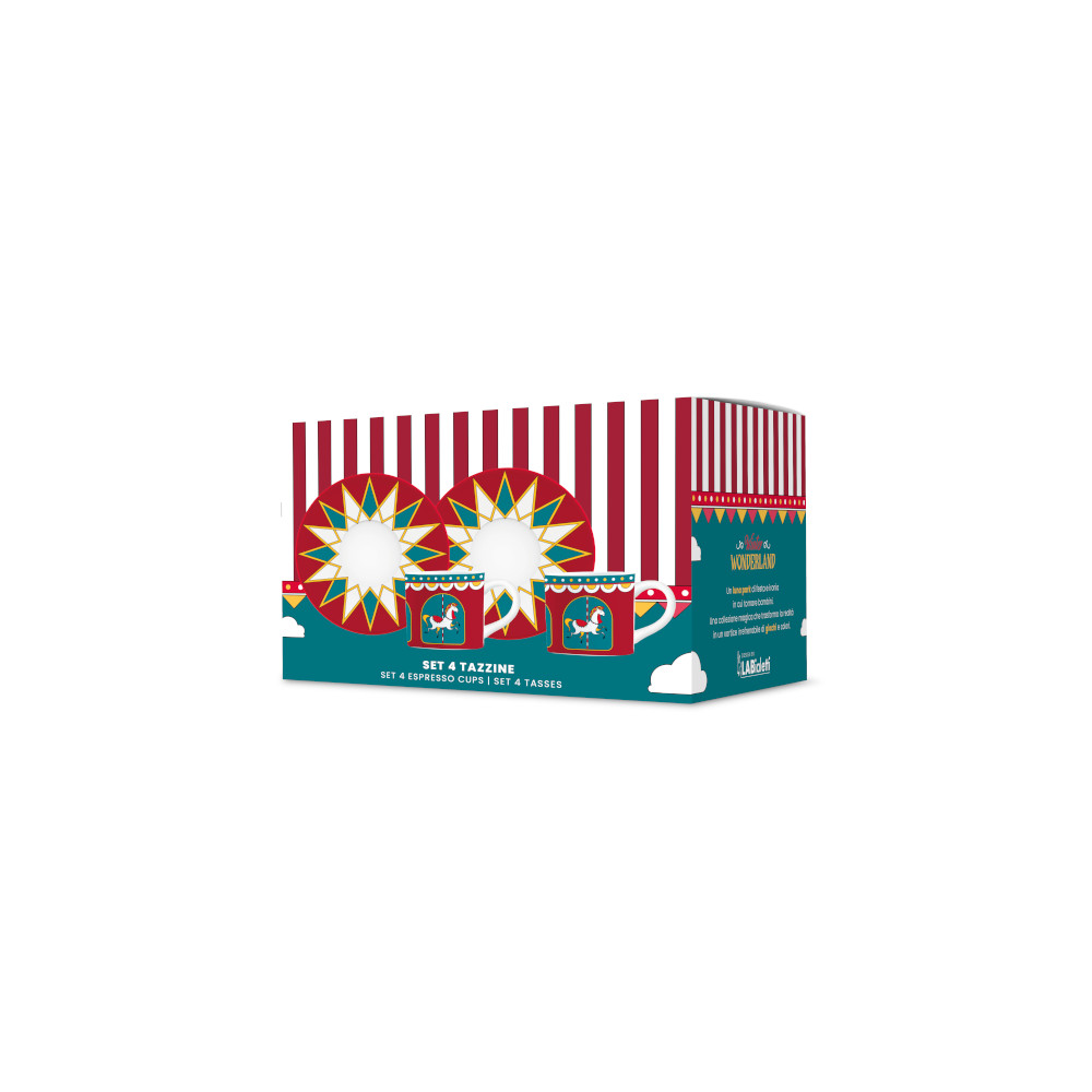 Espressotassen-Set 8tlg Wonderland