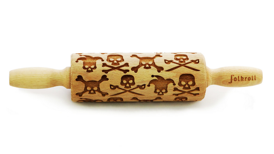 Nudelholz Totenkopf