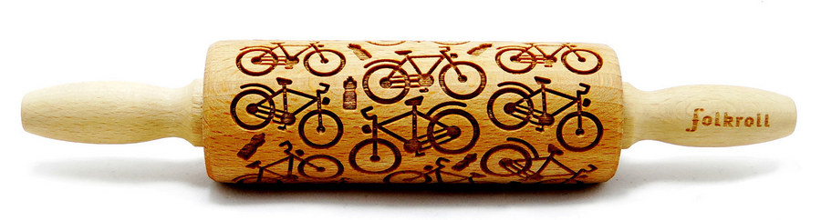 Nudelholz Fahrrad