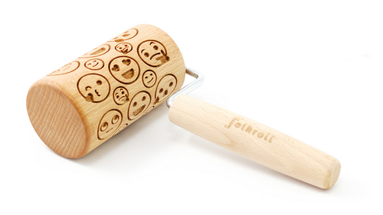Nudelholz Smileys