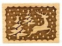 Stempel Rentier rechteckig