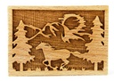 Stempel Mustang rechteckig