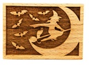 Stempel Hexe rechteckig