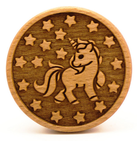 Stempel Einhorn rund
