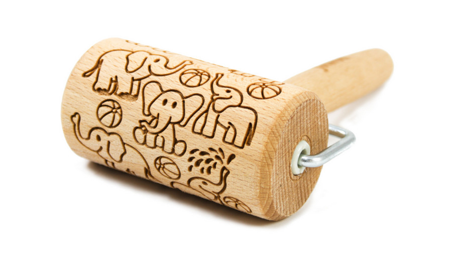 Nudelholz Elefant