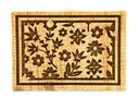 Stempel Flower Power rechteckig