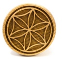 Stempel Lebensblume rund