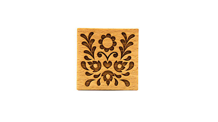 Stempel Bouquet quadratisch