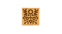 Stempel Bouquet quadratisch
