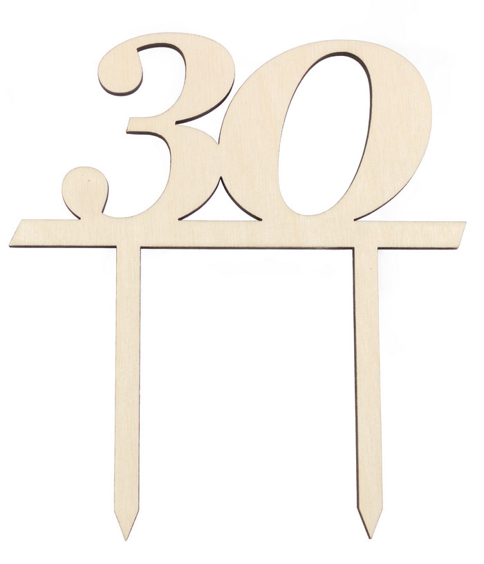 Tortenstecker 30
