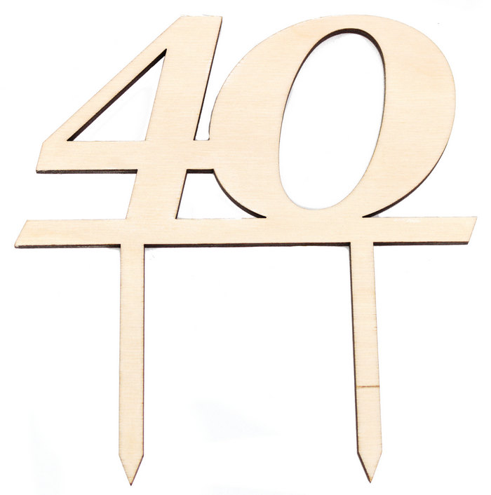 Tortenstecker 40