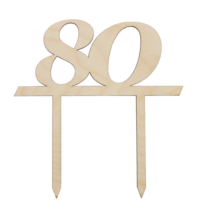 Tortenstecker 80
