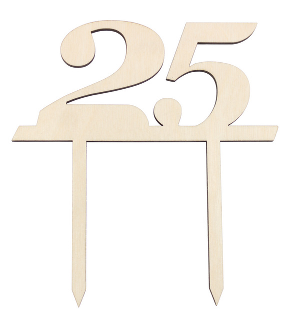 Tortenstecker 25