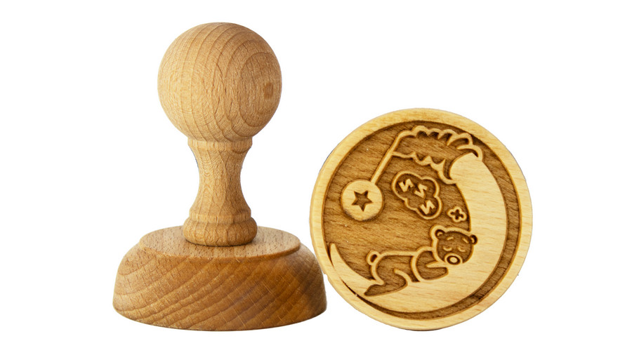 Stempel Süße Träume rund