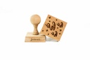 Stempel Ho Ho quadratisch