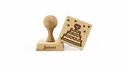 Stempel Torte quadratisch