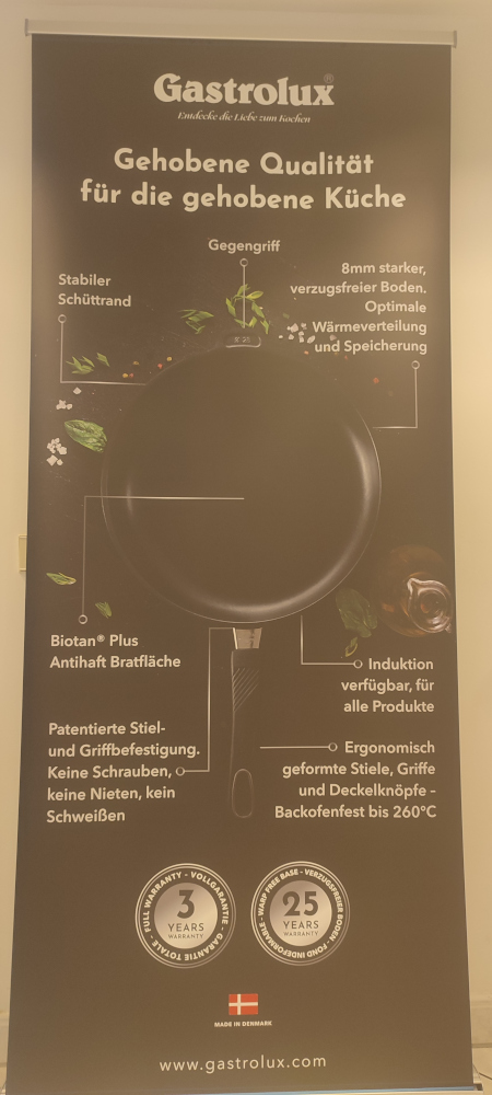 Roll Up Gastrolux (leihweise)