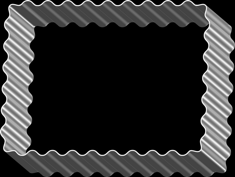 Ausstecher rechteckig 64x48mm Edelstahl