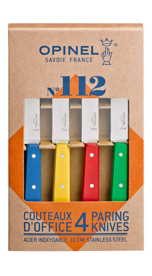 Box mit 4 Officemessern N°112 klassische Farben