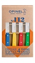 Box mit 4 Officemessern N°112 klassische Farben