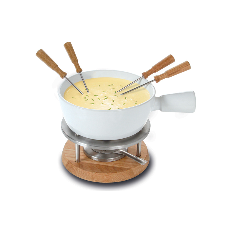 Fondue-Set Bianco