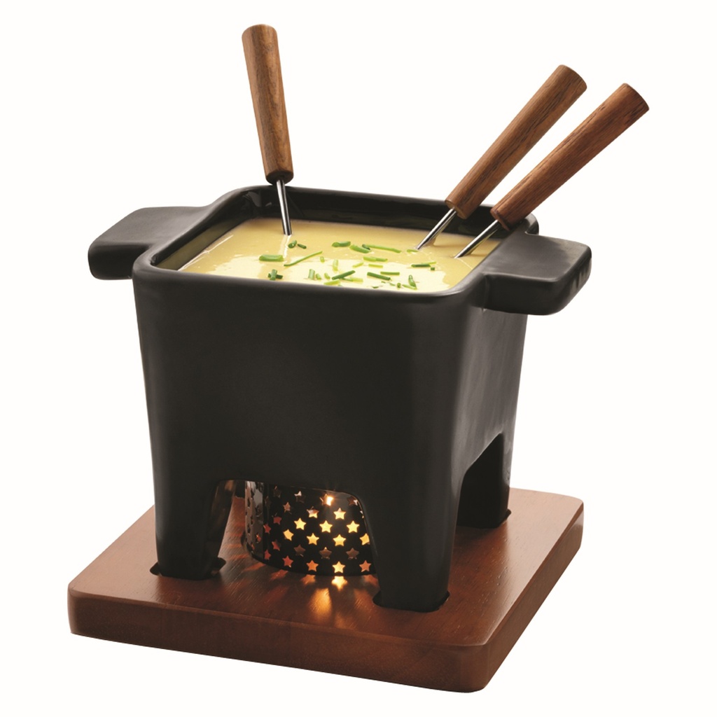 Tapas Fondue Nero 