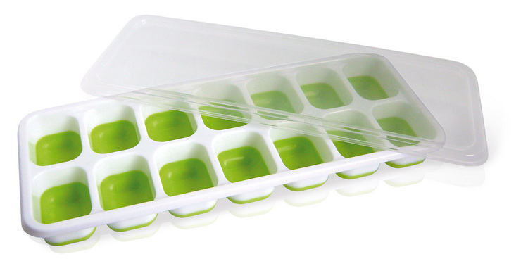 Eiswürfelform für 14 Eiskugeln Silikon