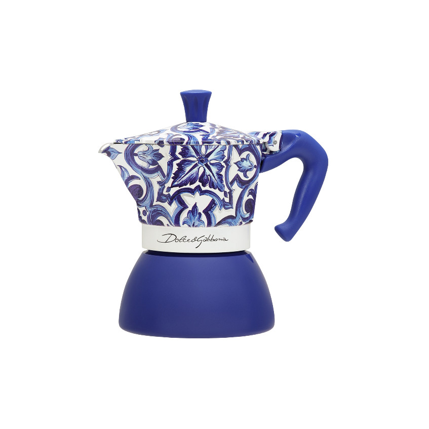 Moka Express Induktion Dolce & Gabbana Blu Mediterraneo