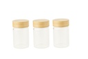 Vorratsdosen 3er-Set rund 75 ml