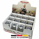 12 Salzstreuer »Paris-Chrome«, im Display mit EAN