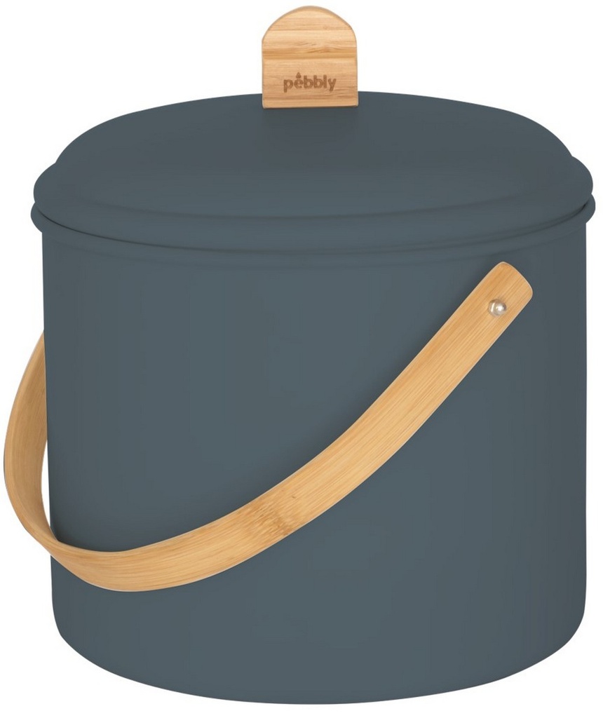 Kompostbehälter Metall / Bambus