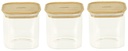 Vorratsdose 3er Set  500ml quadratisch