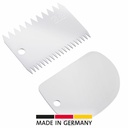Teigkarte/-schaber- und Kuchengarnierer-Set
