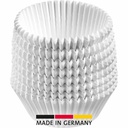 80 Muffin Papier-Backförmchen, weiß