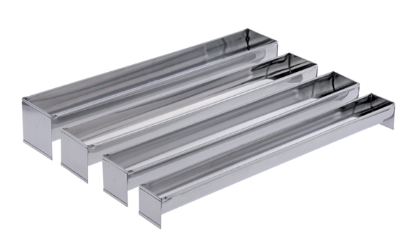 Creme-Form 50 x 5 cm geschlossen