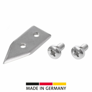 Ersatzteilset Messer+2 Schrauben f. »Sieger Clou 30,40,50«
